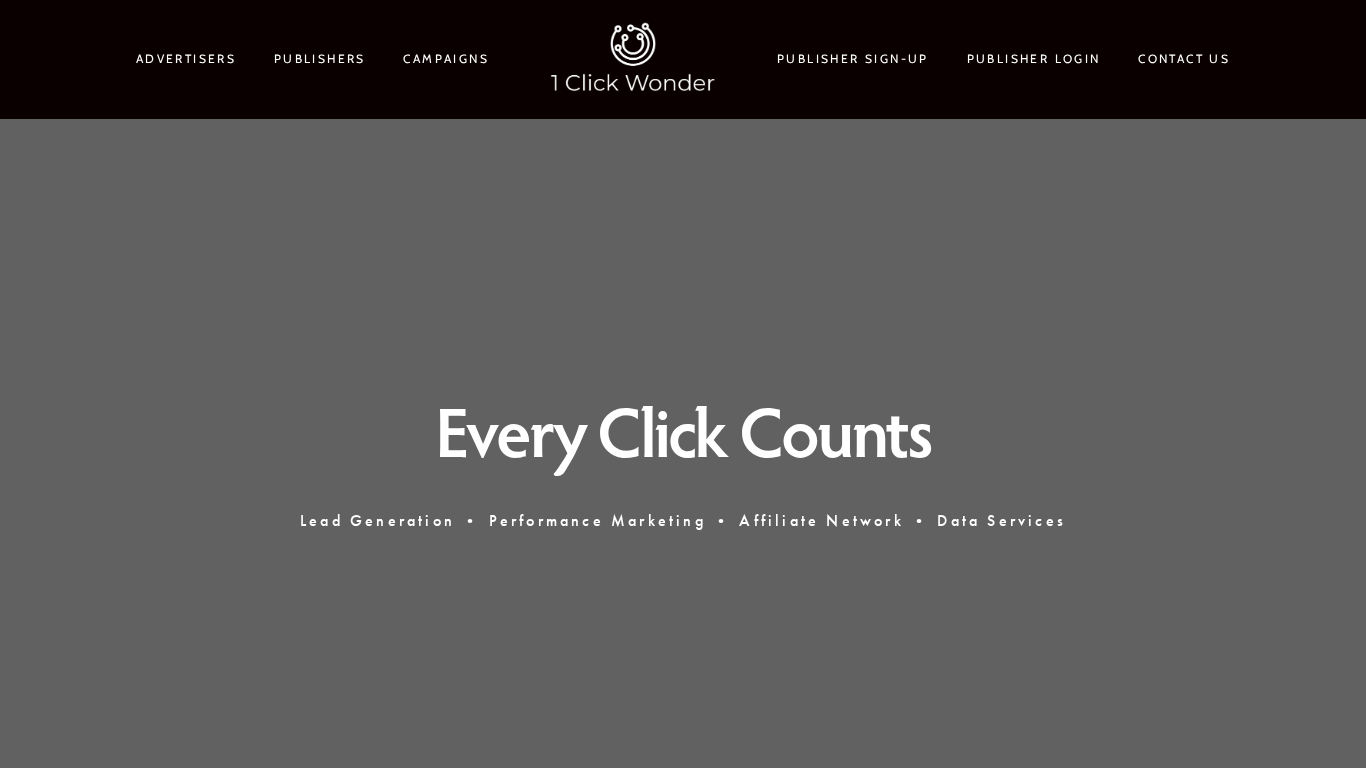 1 Click Wonder Affiliate Programma