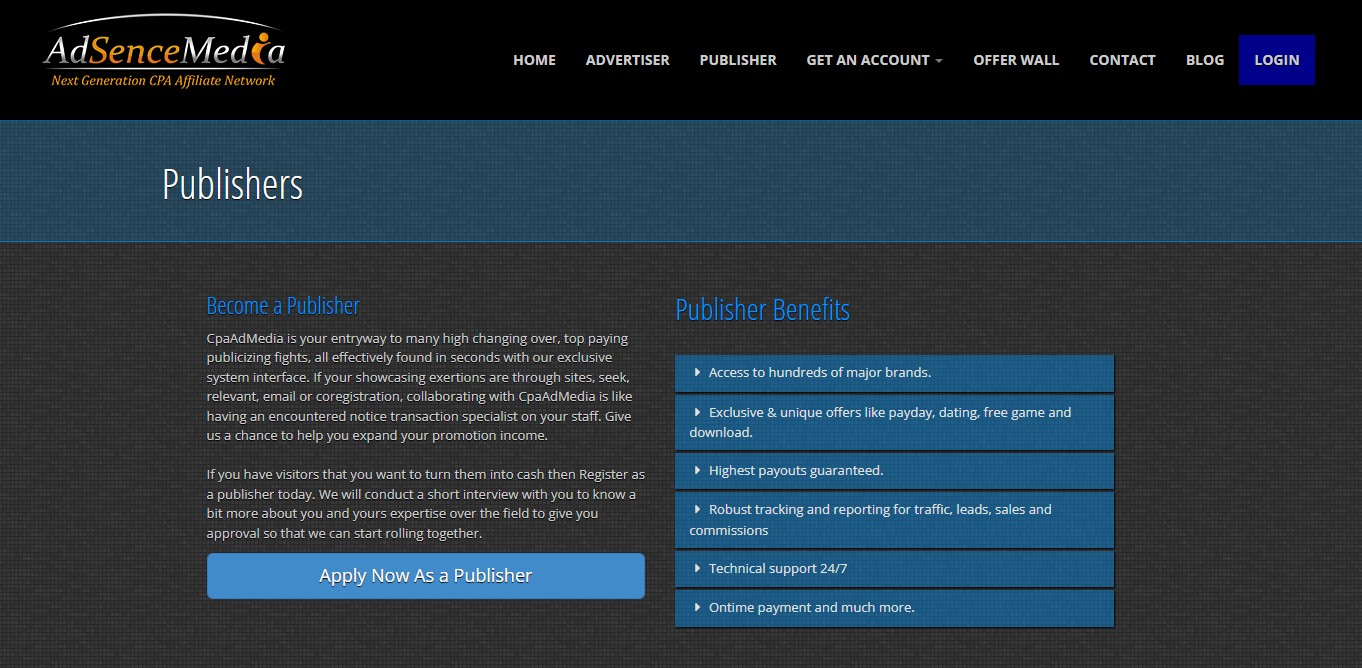 AdSenceMedia Affiliate Programma