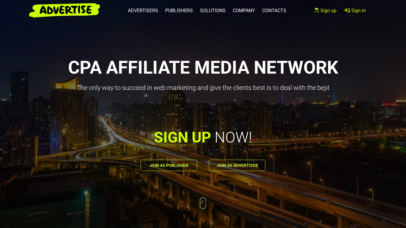 Advertise.net Affiliate Programma