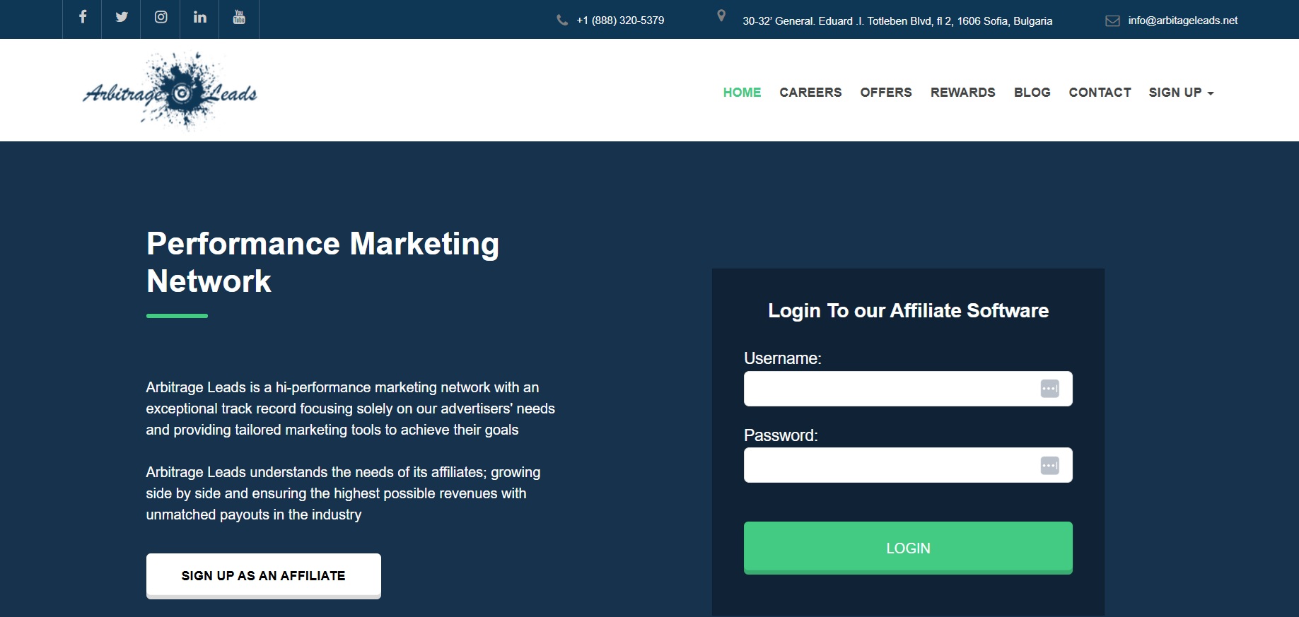 Arbitrage Leads Affiliate Programma