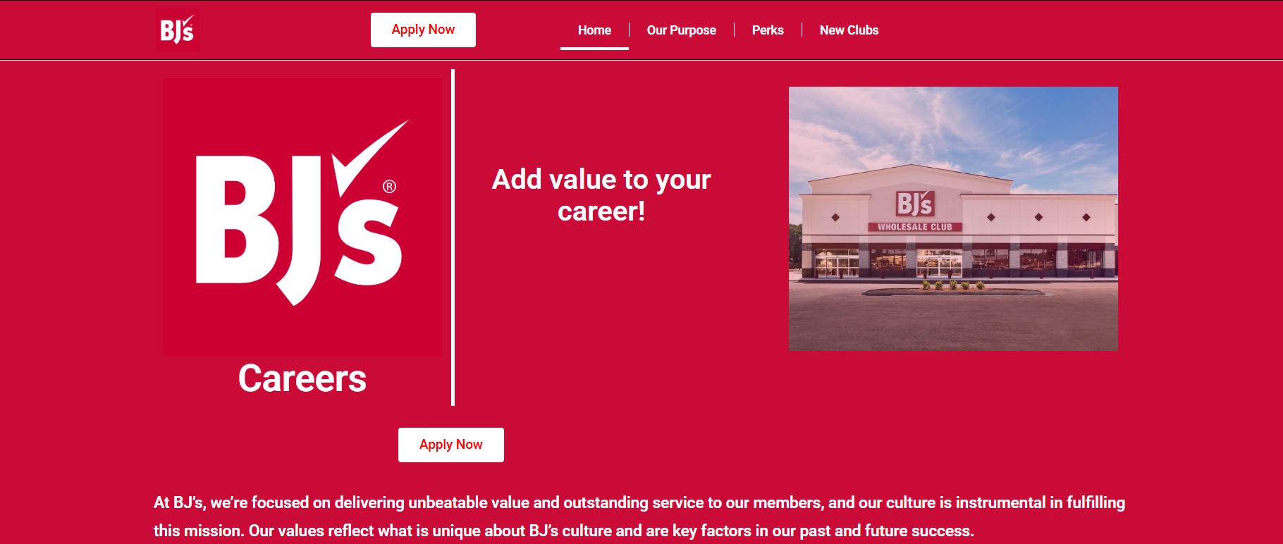 BJ's Wholesale Club Affiliate Programma