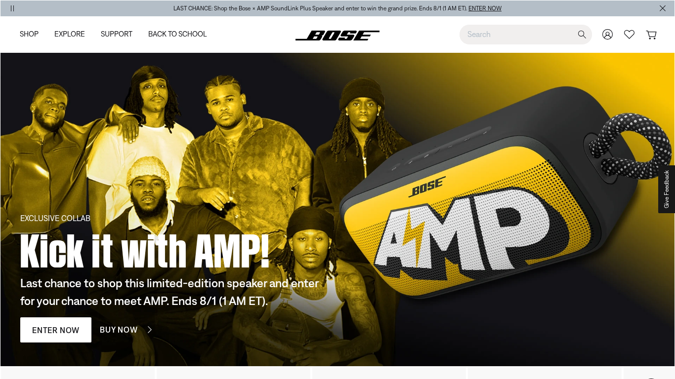 Bose.com Affiliate Programma