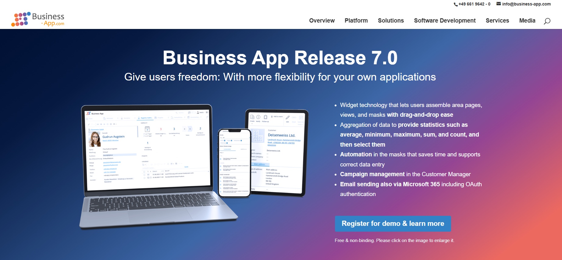 Business App Affiliate Programma
