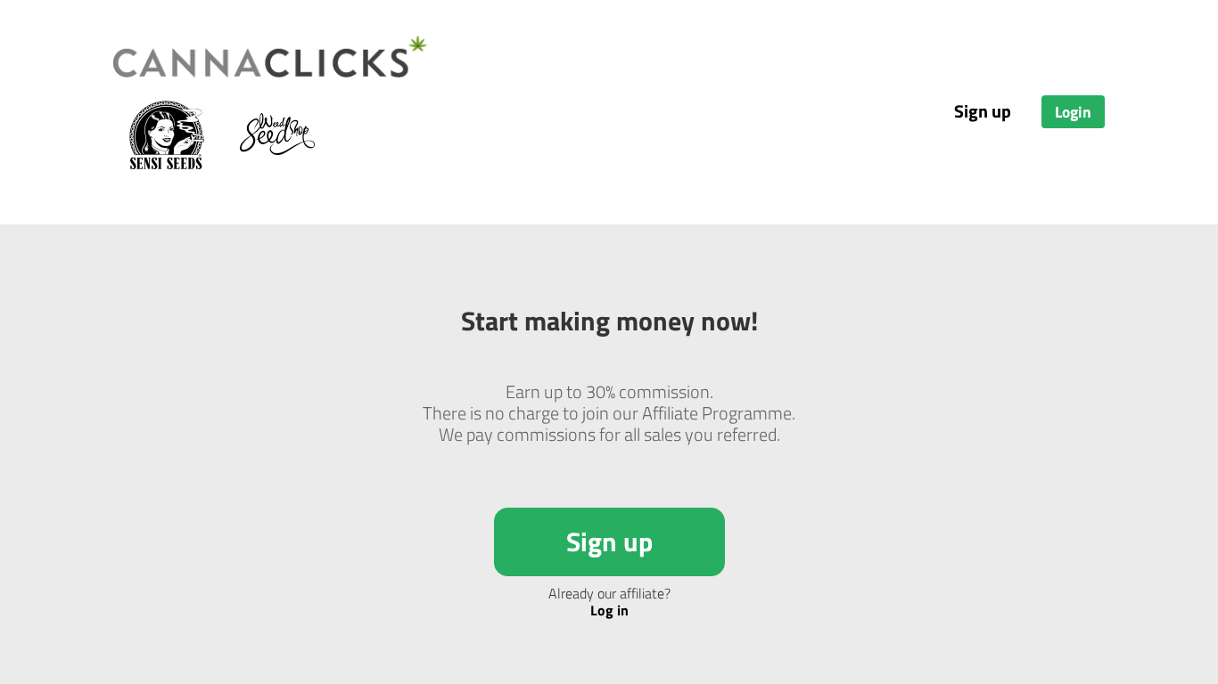 Cannacliks Affiliate Programma