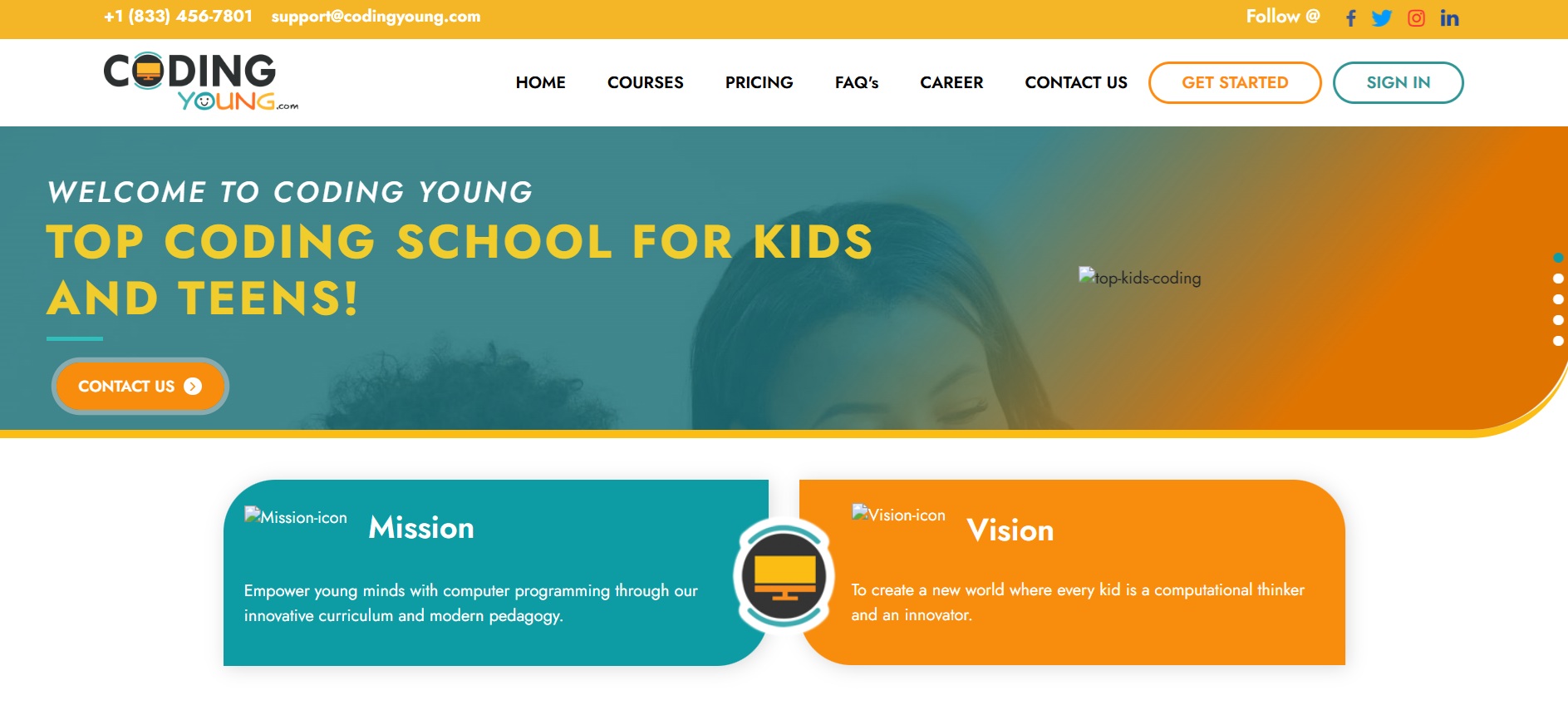 Coding Young Affiliate Programma