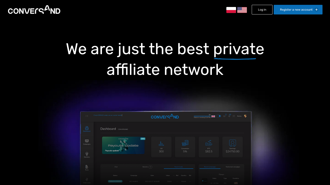 Conversand Affiliate Programma