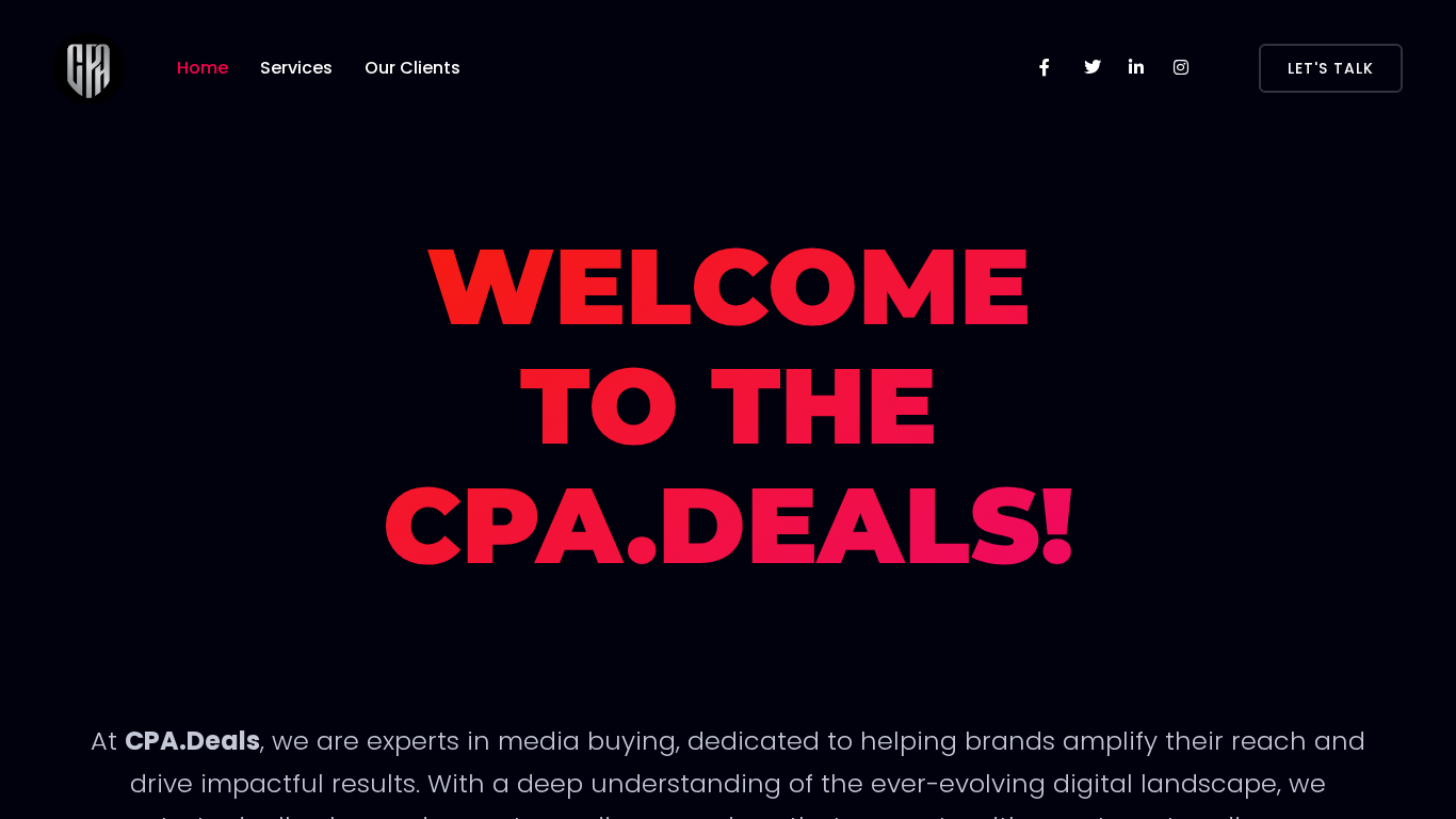 CPA Deals Affiliate Programma
