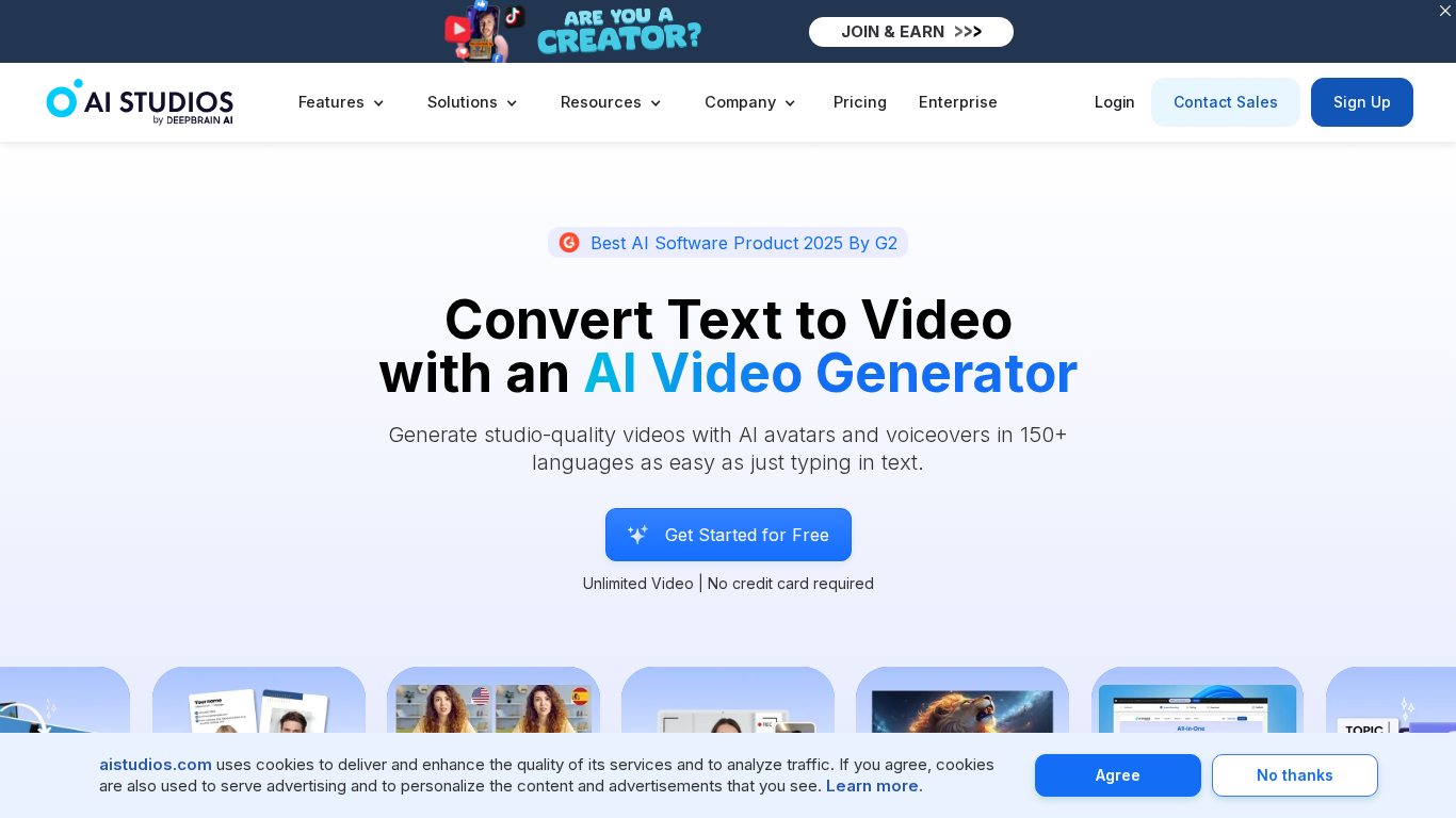 Deepbrain AI Affiliate Programma