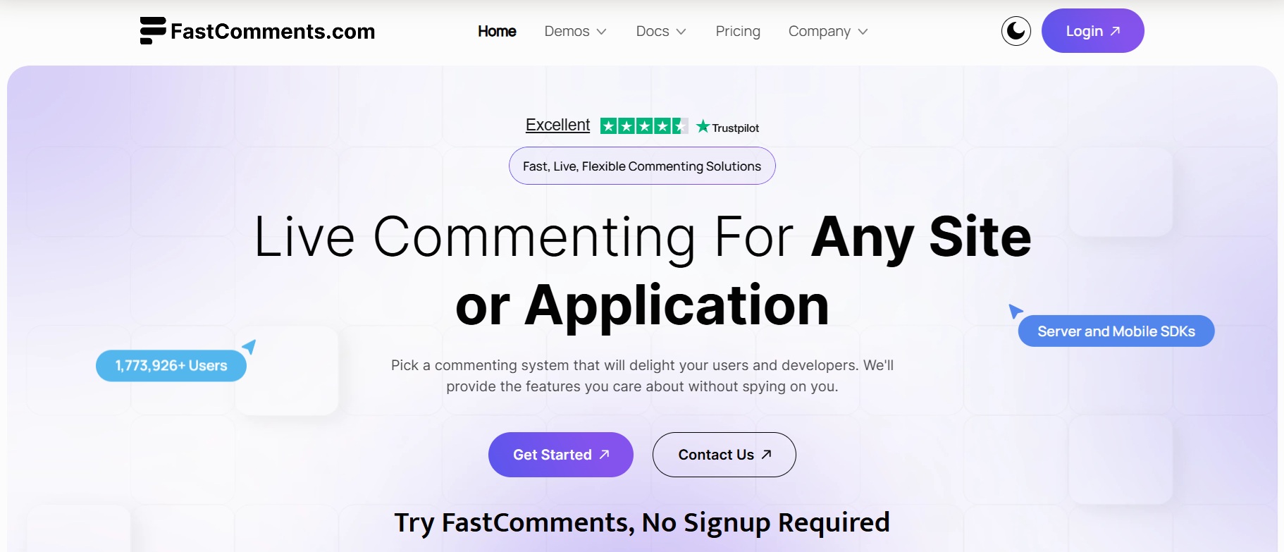 FastComments Affiliate Programma