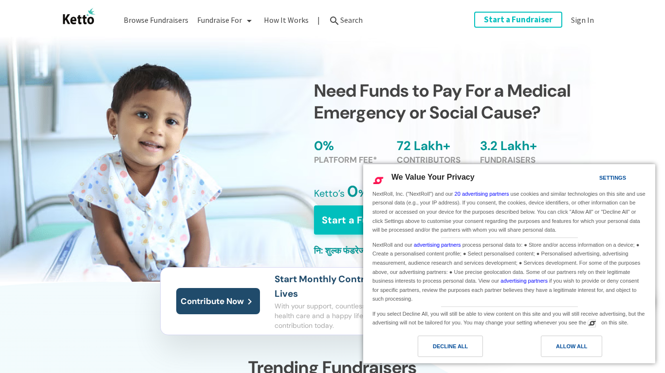 Ketto Affiliate Programma