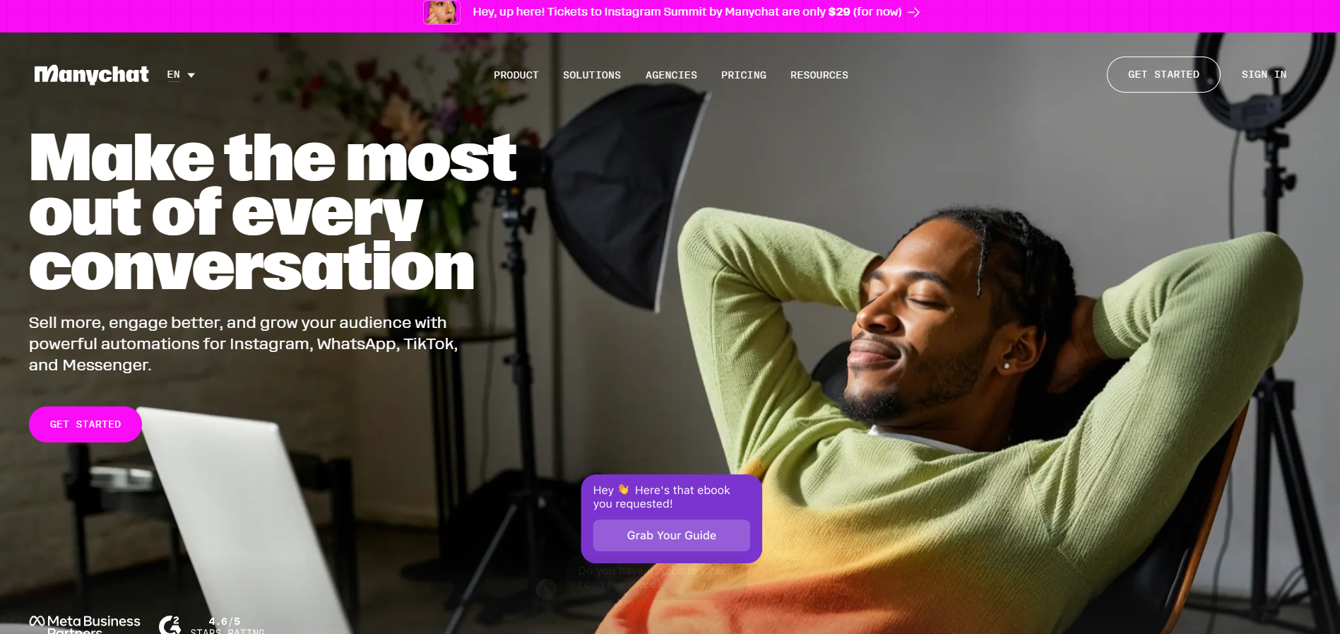 Het ManyChat Affiliate Programma