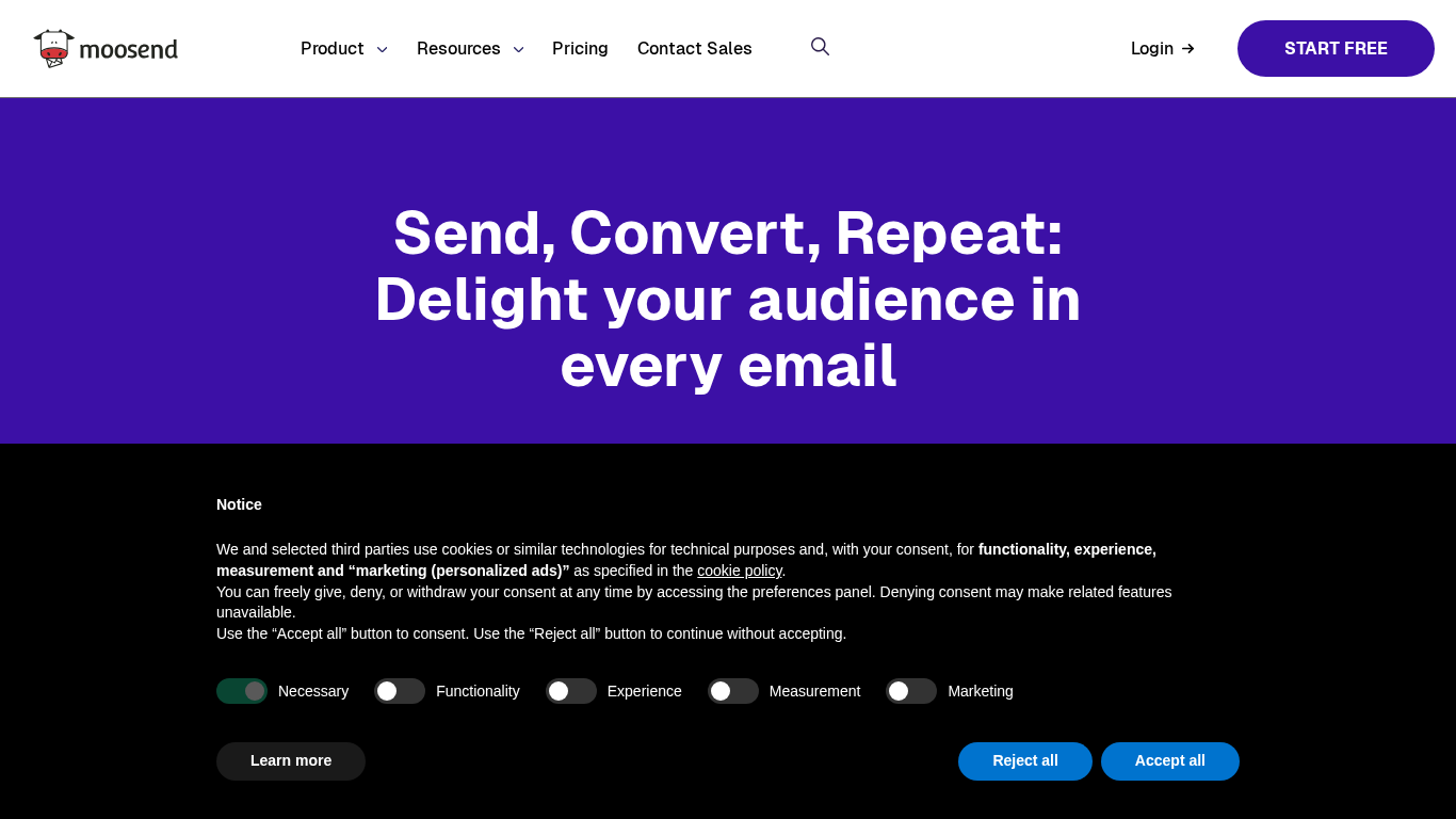 Moosend Affiliate Programma