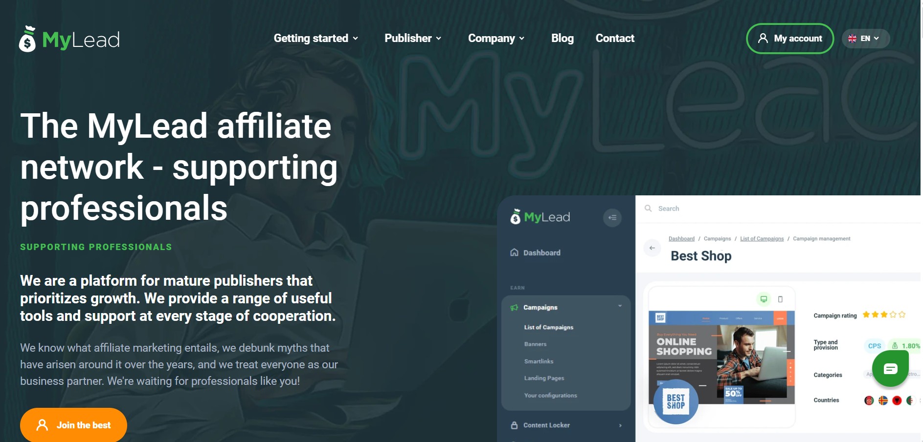 MyLead Affiliate Programma