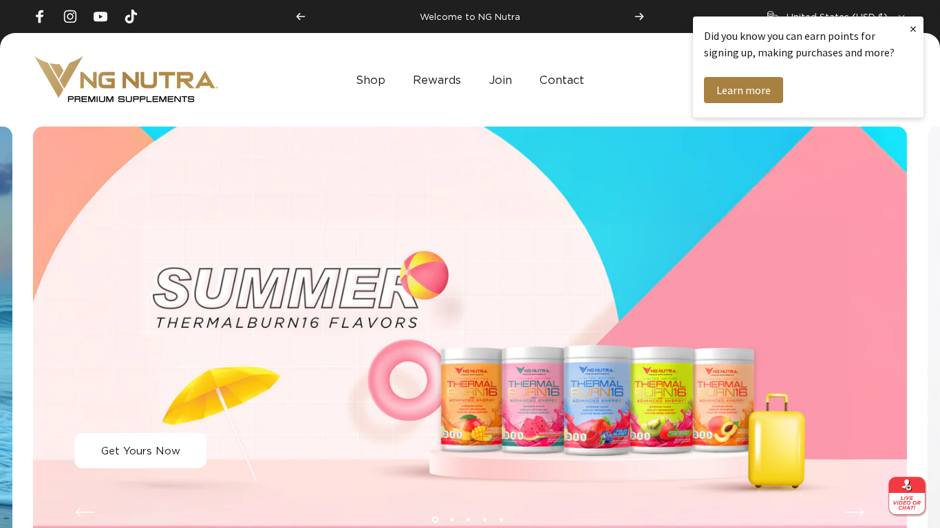 NG Nutra Affiliate Programma