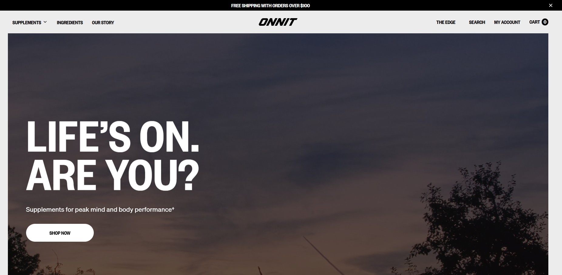 Onnit Affiliate Programma