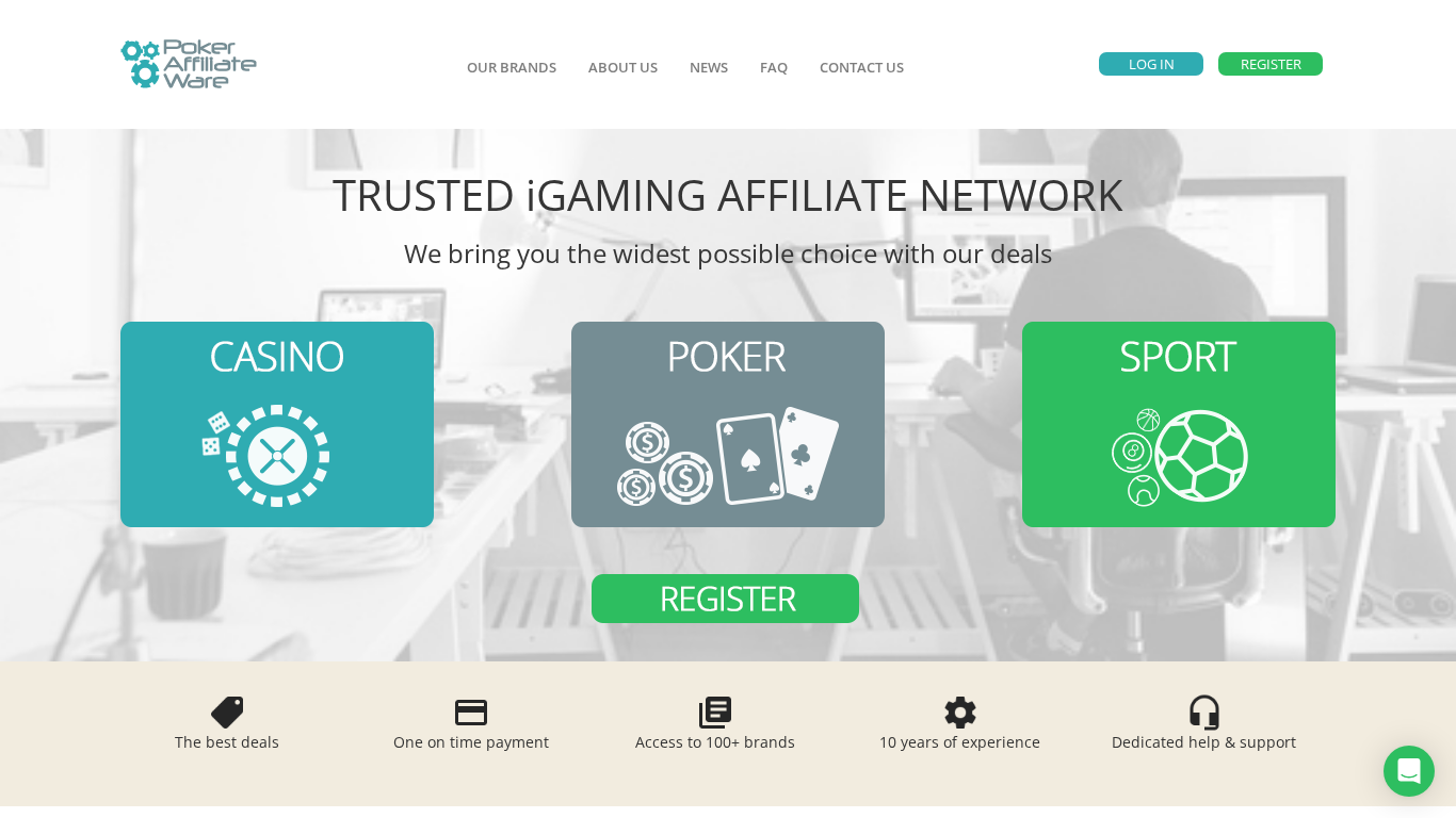 PokerAffiliateWare Affiliate Programma