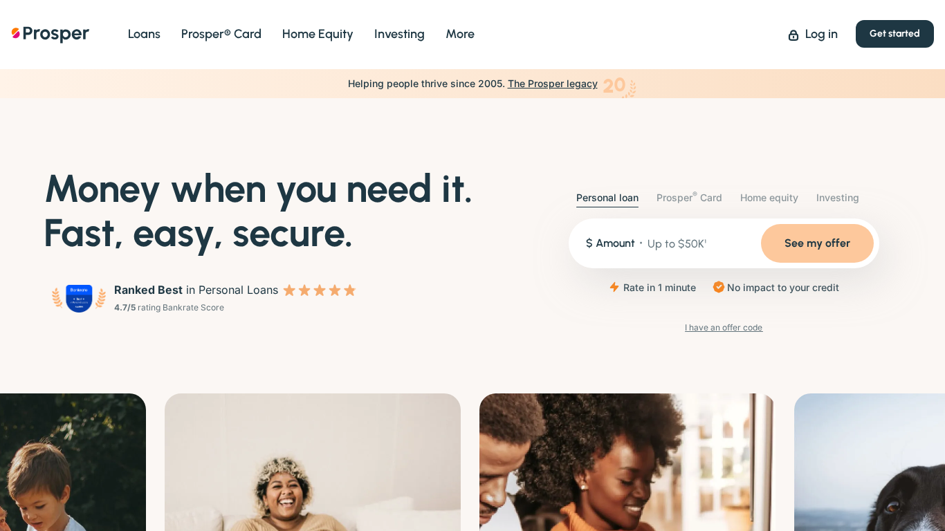 Prosper Affiliate Programma