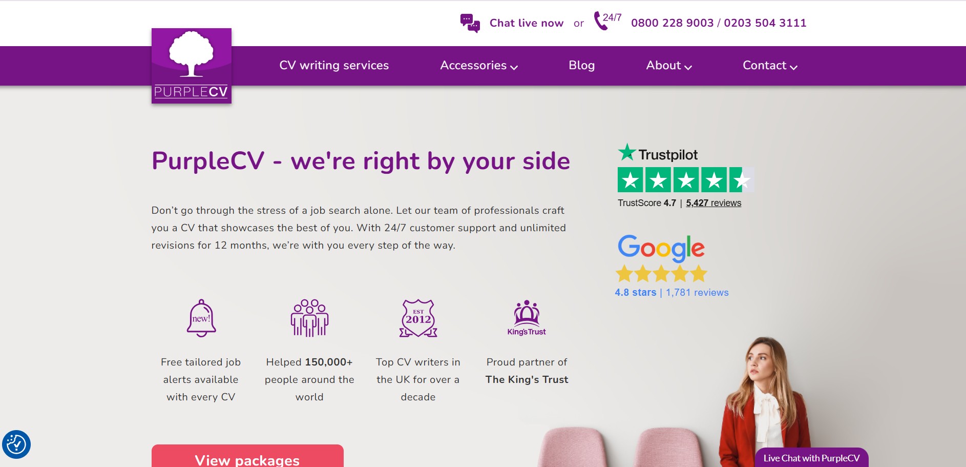 PurpleCV Affiliate Programma