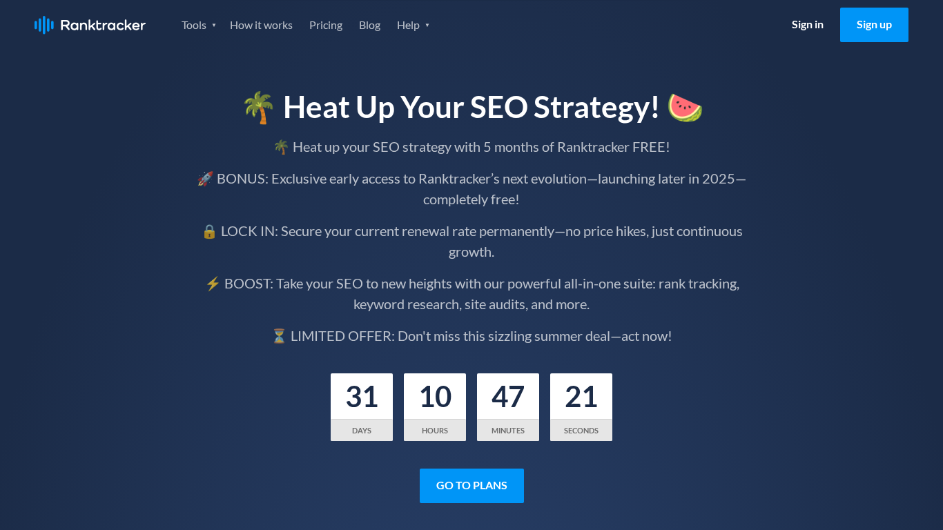 Ranktracker Affiliate Programma