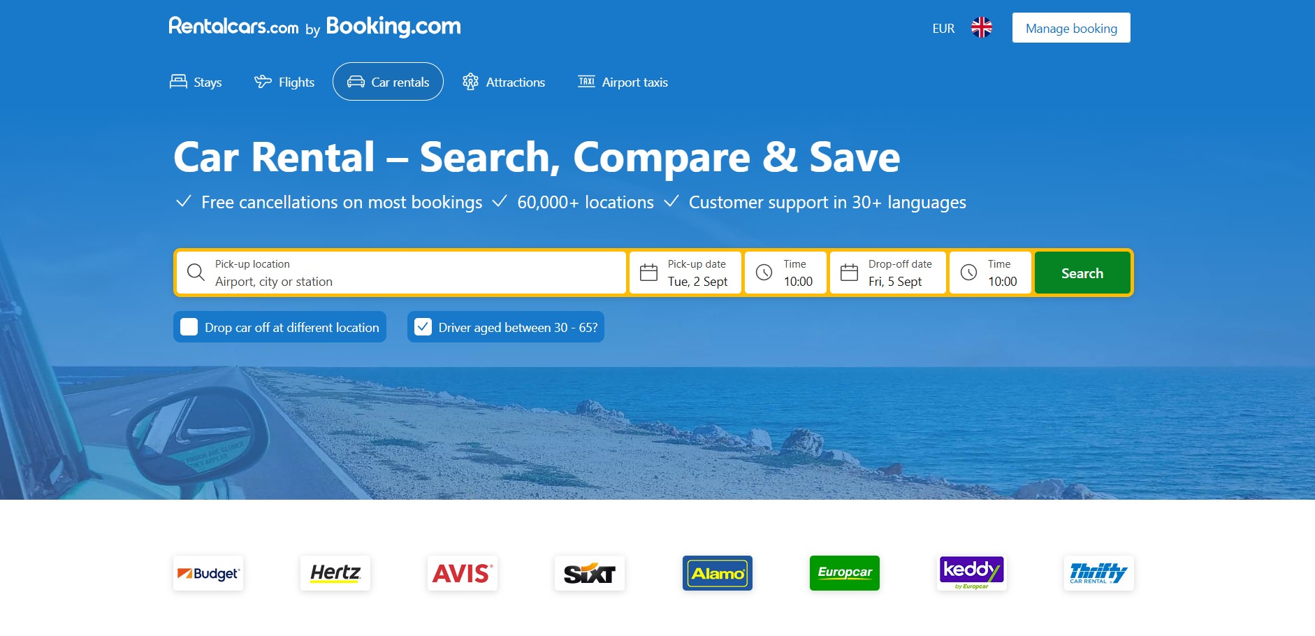 RentalCars Affiliate Programma