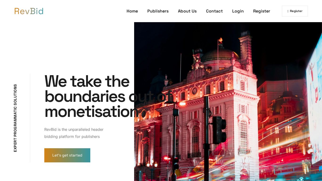 RevBid Affiliate Programma