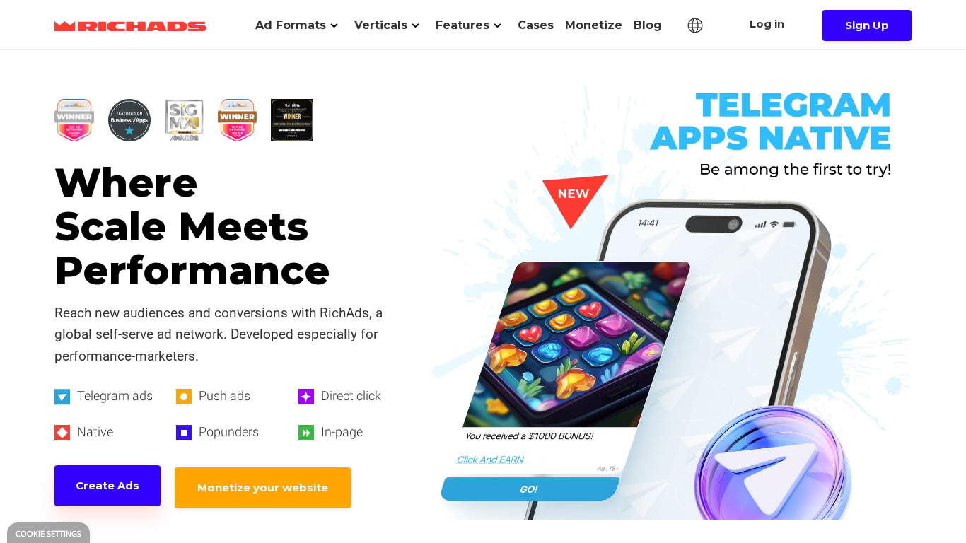 RichAds Affiliateprogramma