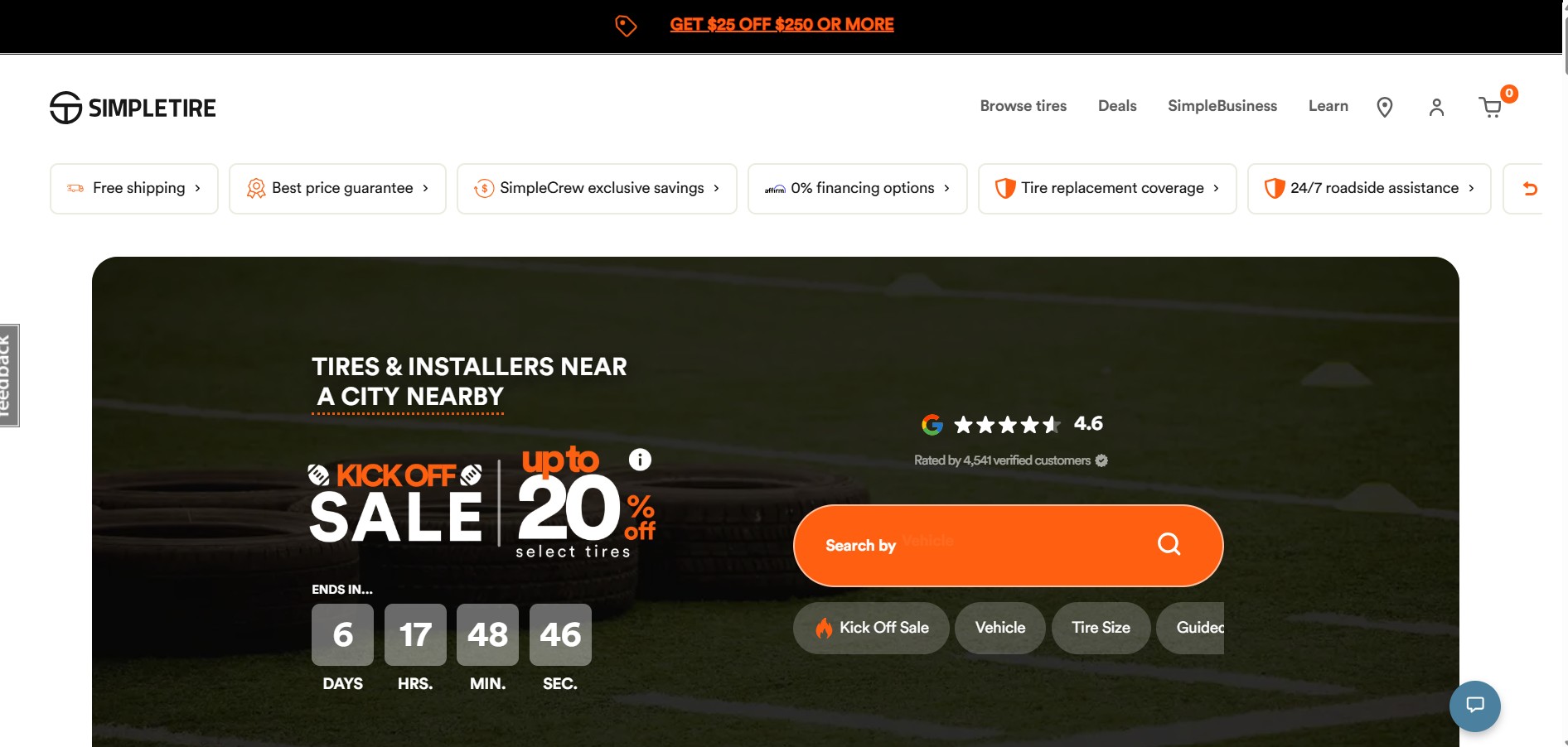 SimpleTire Affiliate Programma