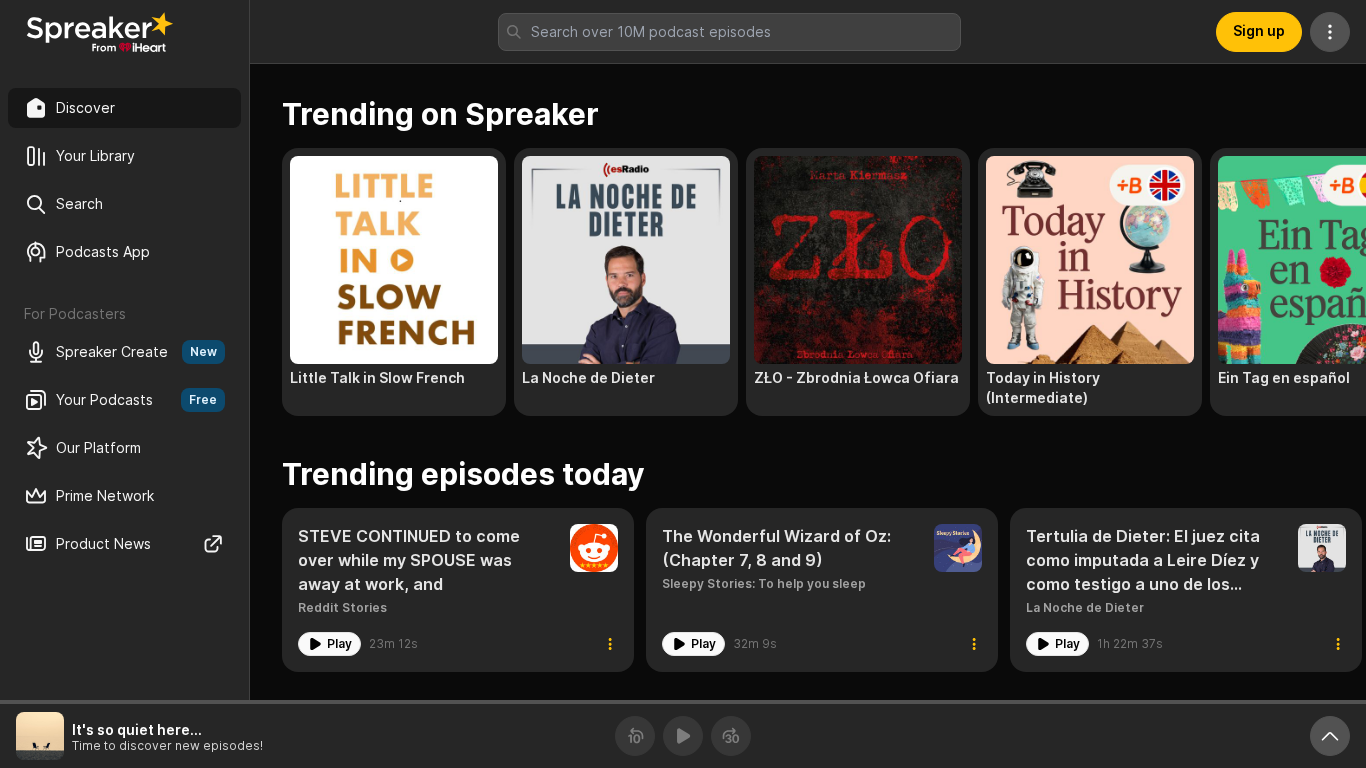 Spreaker Affiliate Programma