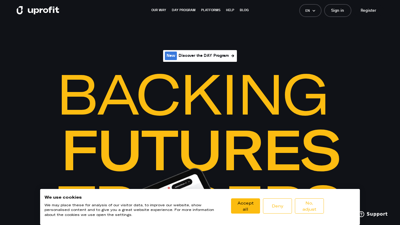 Uprofit Trader Affiliate Programma