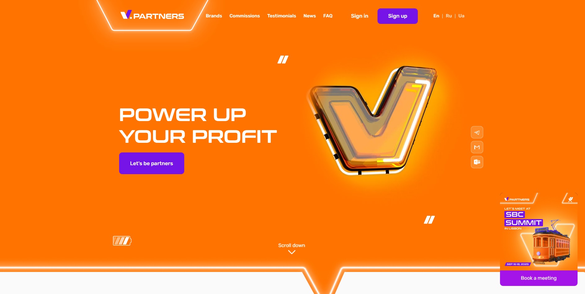 V.Partners Affiliate Programma