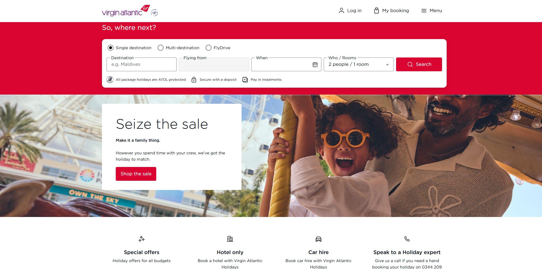 Virgin Holidays Affiliate Programma