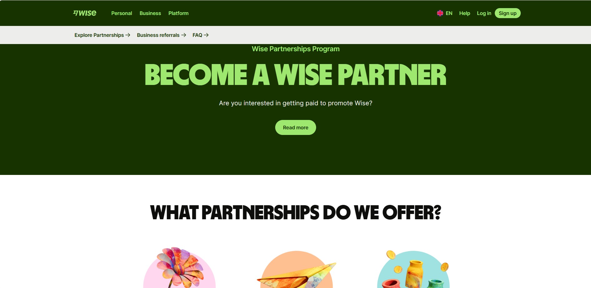 Wise Affiliate Programma