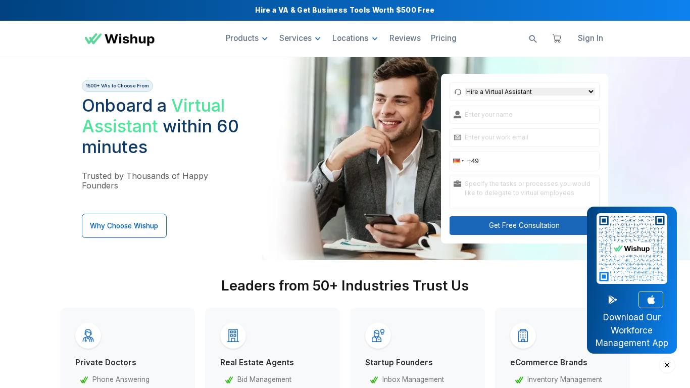 Wishup Affiliate Programma