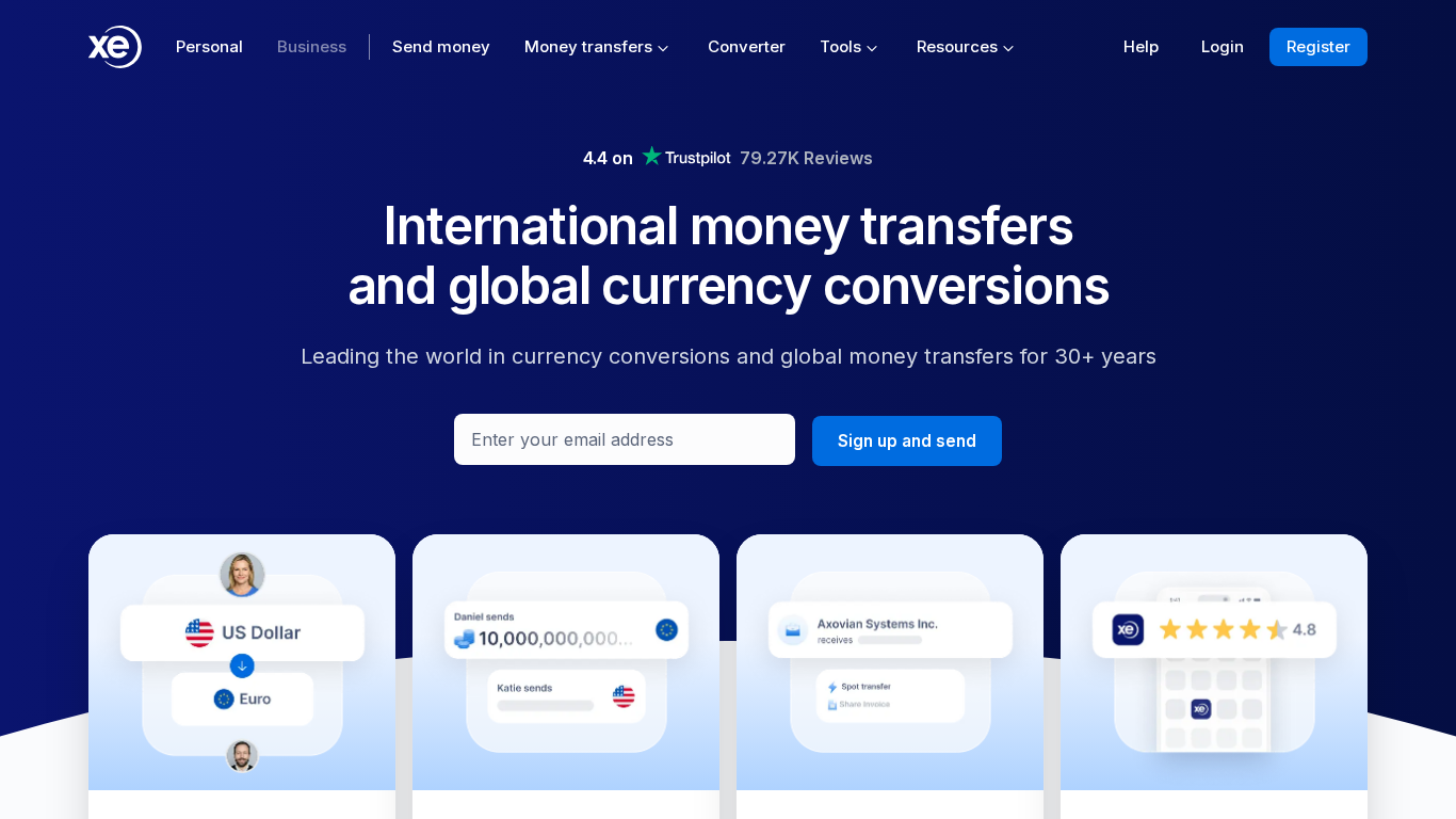 XE.com Affiliate Programma