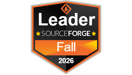 badge sourceforge fall 2026 leader award badge