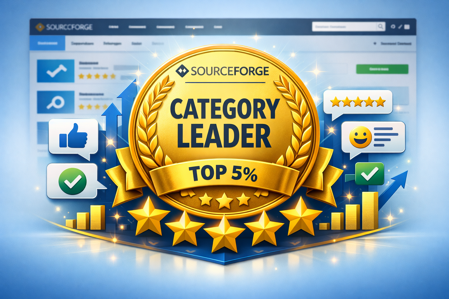 SourceForge Category Leader Award: Erkenning van Uitmuntendheid in Affiliate Software