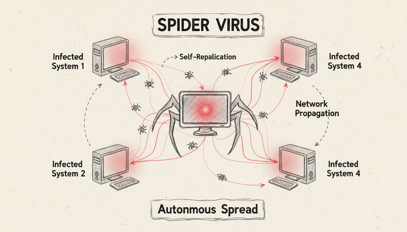 Wat is een Spider-computervirus? Definitie, Bedreigingen & Beschermingsgids
