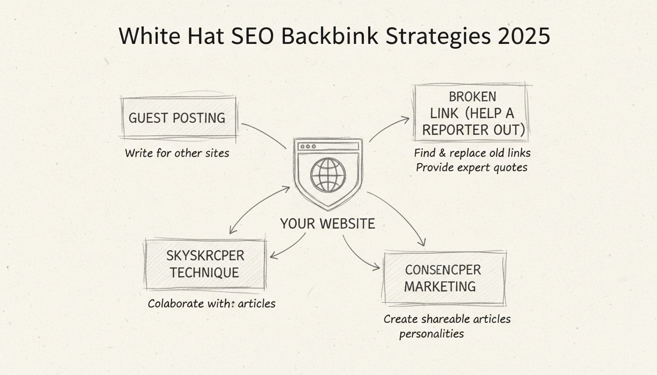 Wat zijn white hat SEO-backlinks?