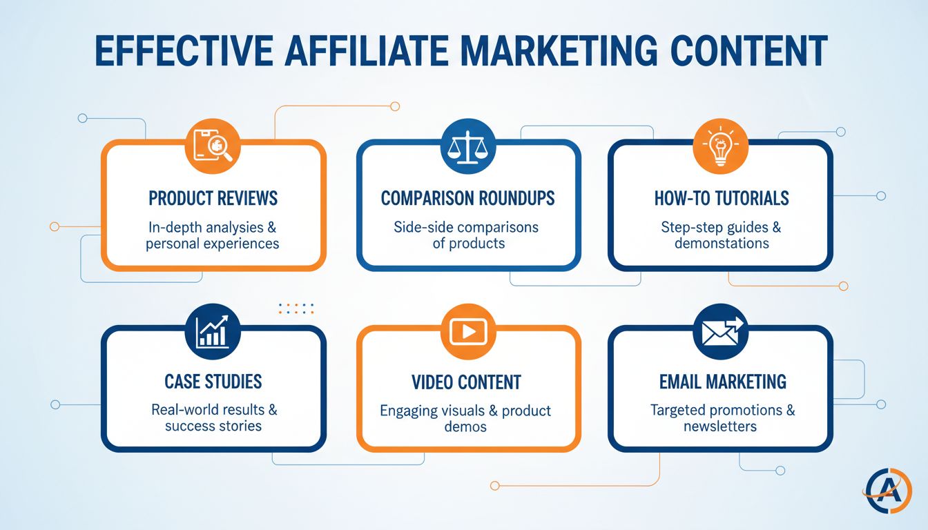 Meest Effectieve Soorten Affiliate Marketing Content