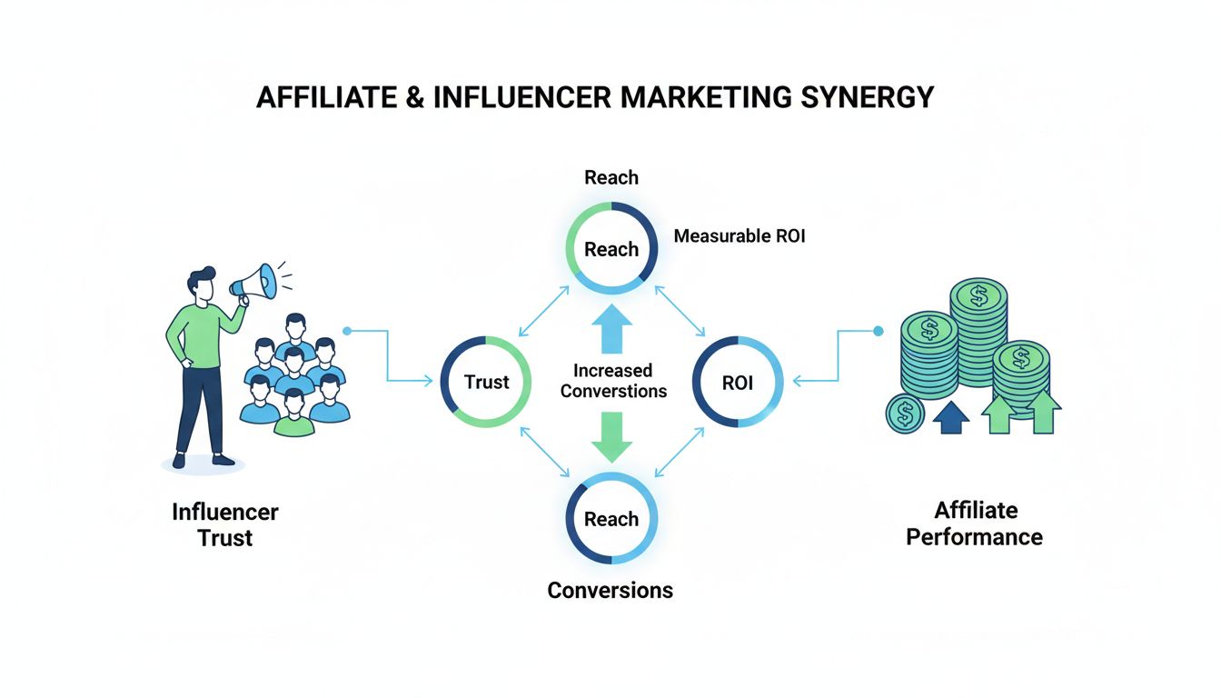 Waarom affiliate marketing combineren met influencer marketing?