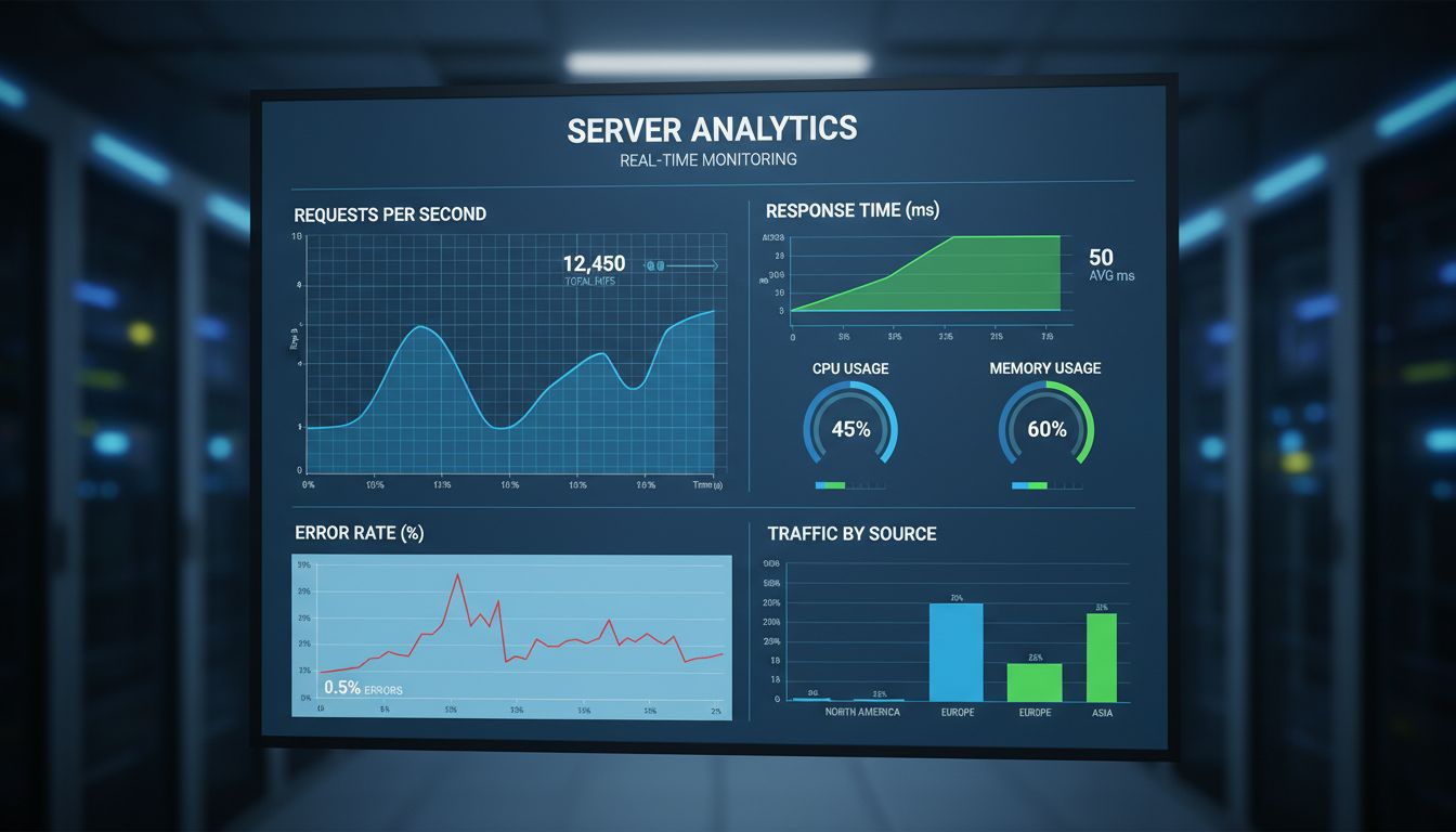 Hoe kan ik serverhits controleren? Complete gids voor serververkeersmonitoring