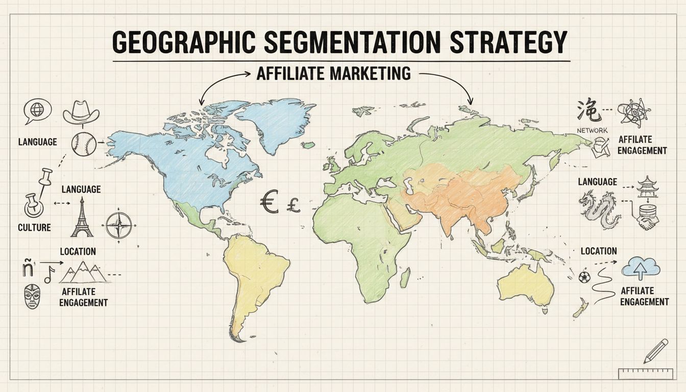 Hoe beïnvloedt geografische segmentatie affiliate marketing?