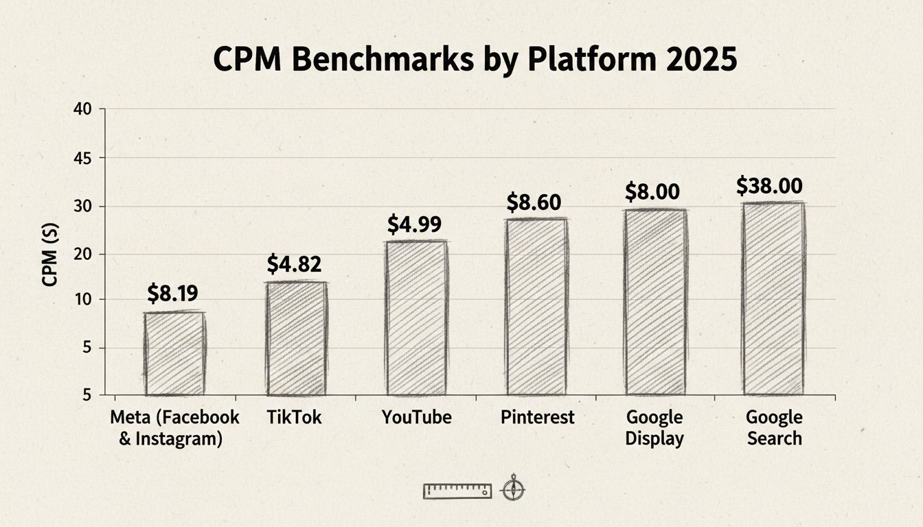 Wat is een goede CPM in digitale marketing? 2025 Benchmarks & Optimalisatiegids