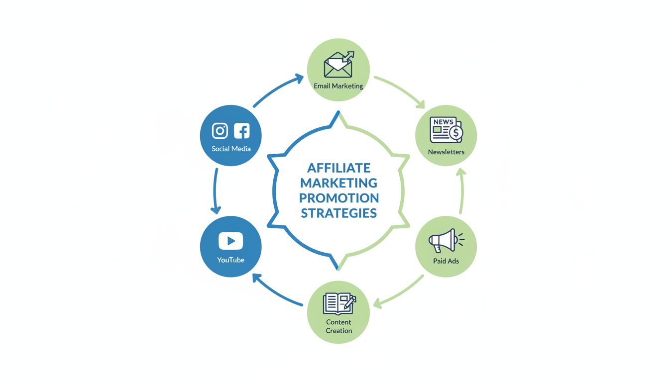 Hoe promoot je affiliate links: Complete strategiehandleiding voor 2025