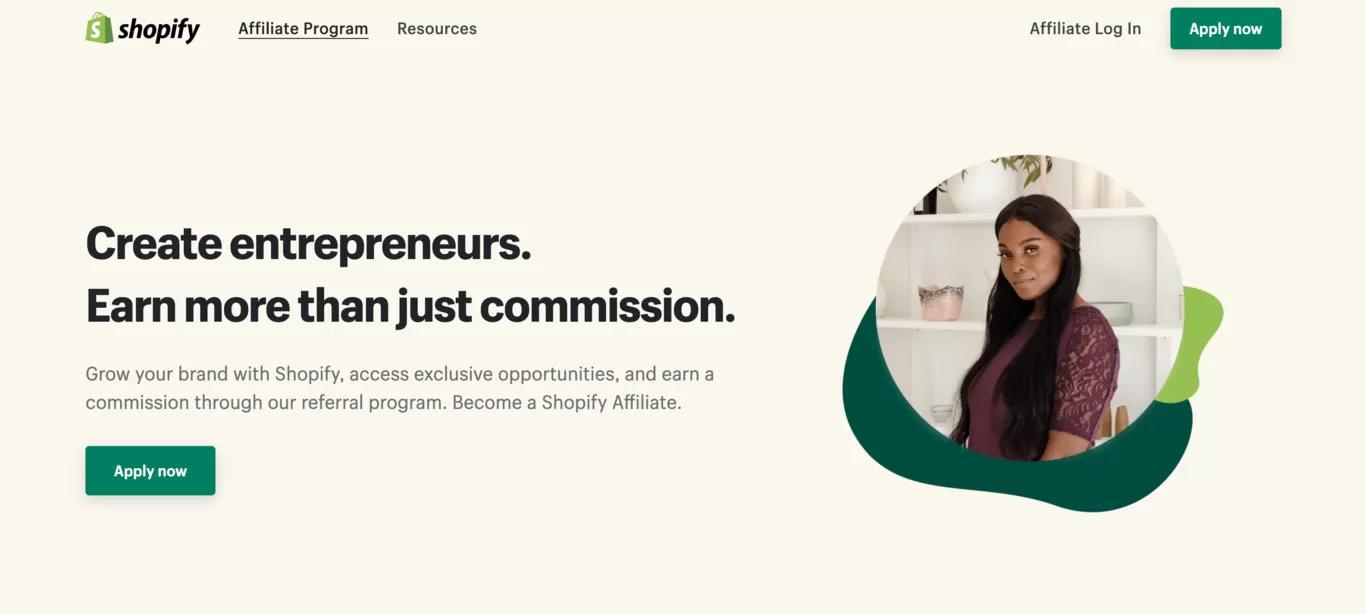 Top affiliate programma's Shopify