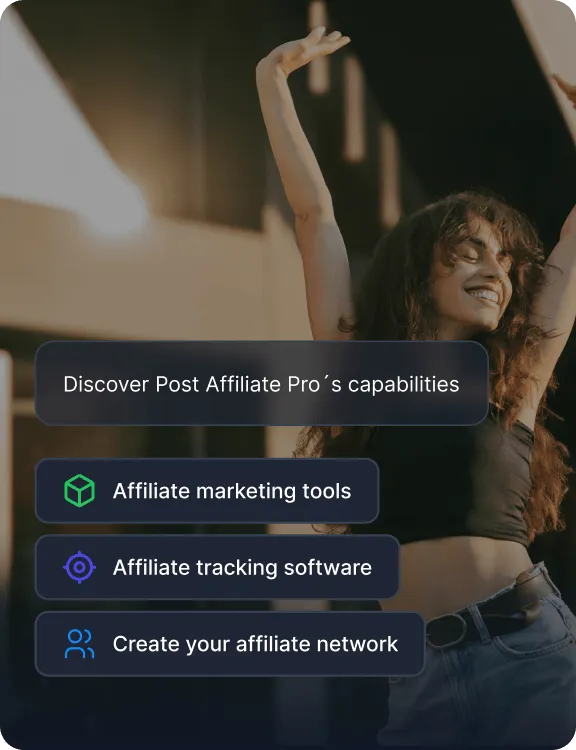 Een overzicht van de mogelijkheden van Post Affiliate Pro, waaronder affiliate marketing tools, trackingsoftware en het opzetten van een netwerk.