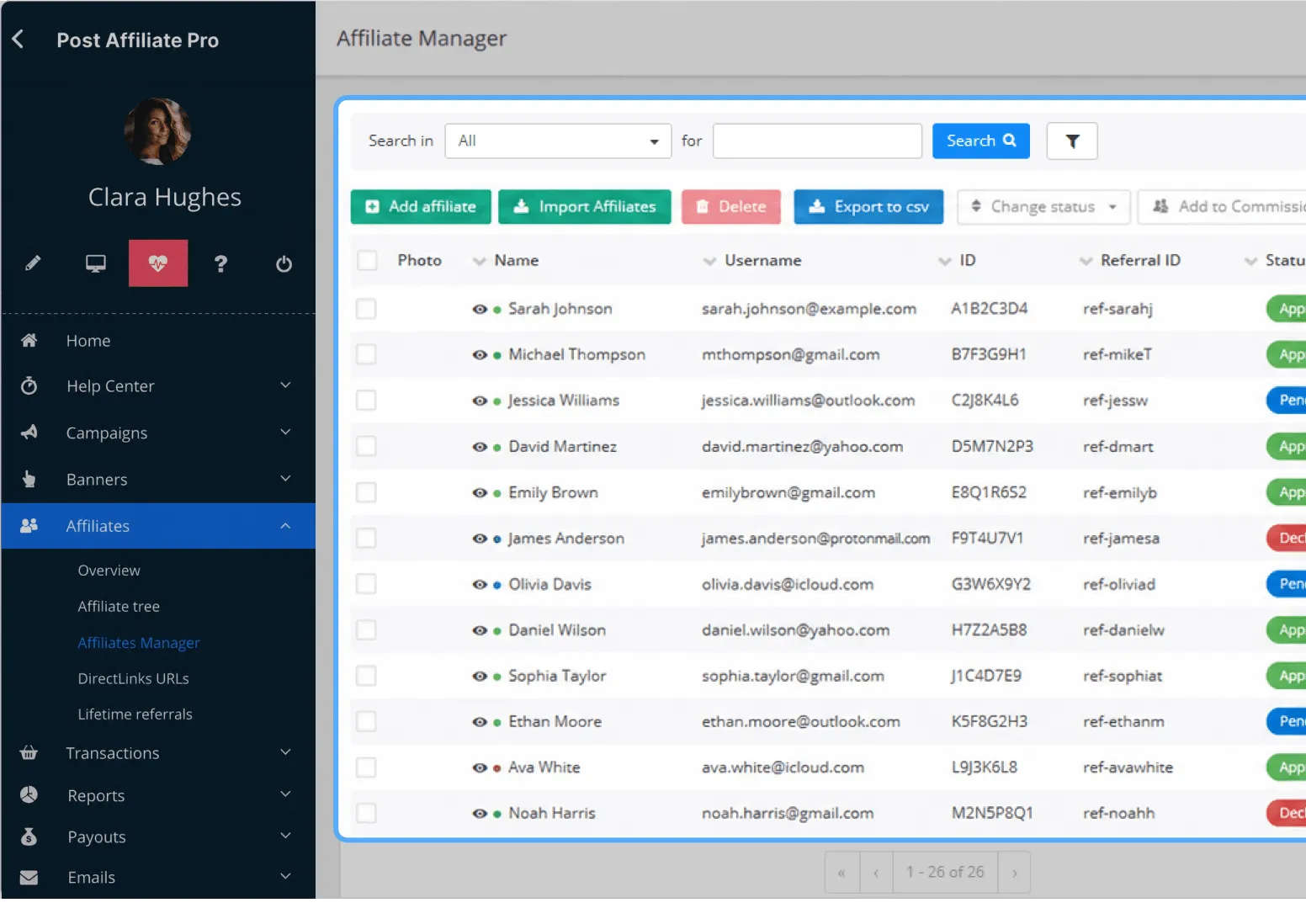Automatiseer affiliate aanmeldingen