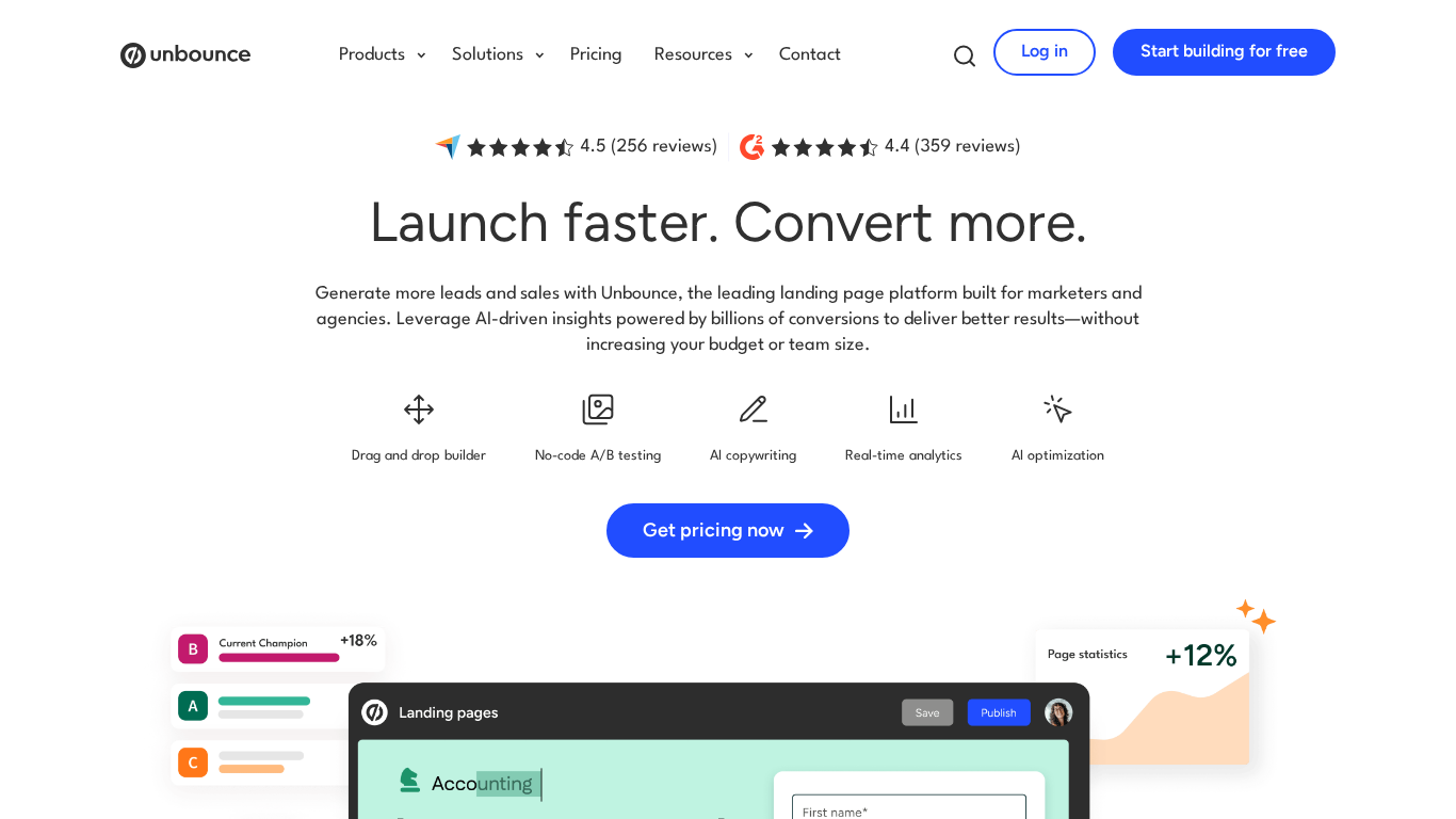 Unbounce Affiliate Programma