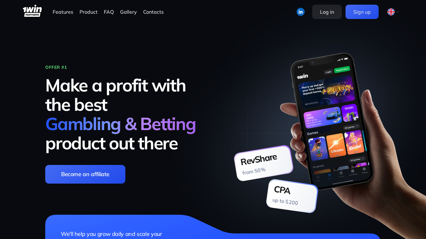 1win Partners Affiliate Programma