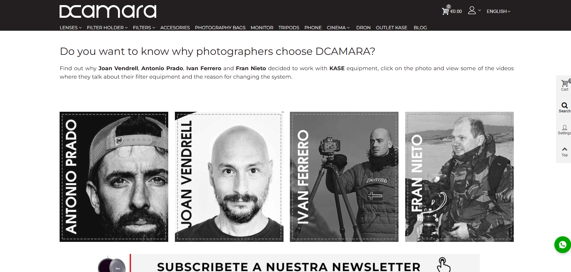 DCAMARA Affiliate Programma